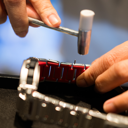 Ajustement de bracelet métallique